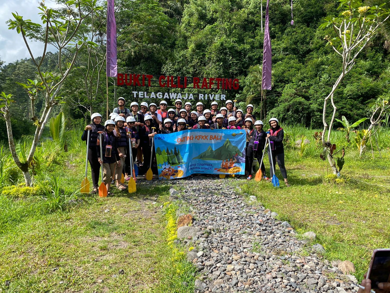 BCR Telaga waja river