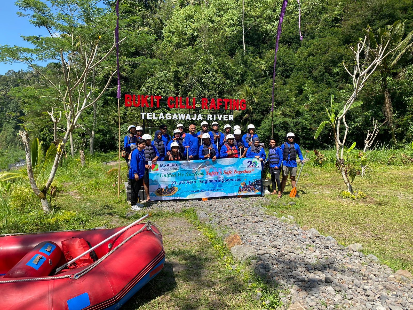 BCR Telaga waja river